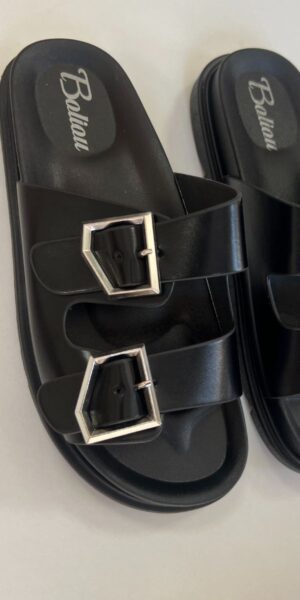 Sandalias Hebillas Noir