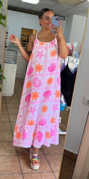 Vestido Verano Fluor