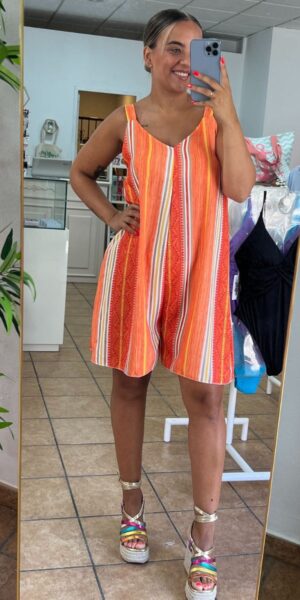 Mono Corto Naranja