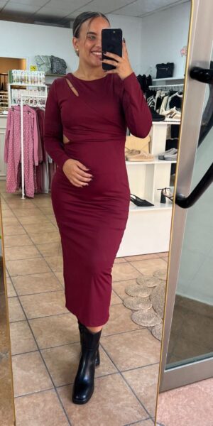 Vestido Licra Granate