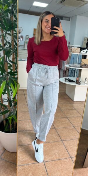 Camiseta Basic Granate