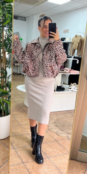 Chaqueta Leopardo