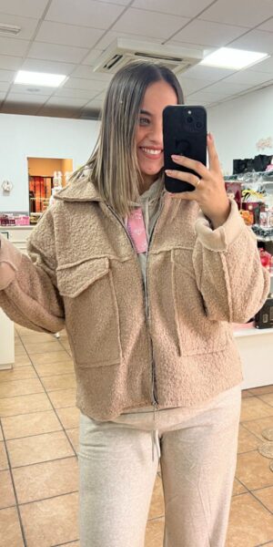 Chaqueta Borrego Camel