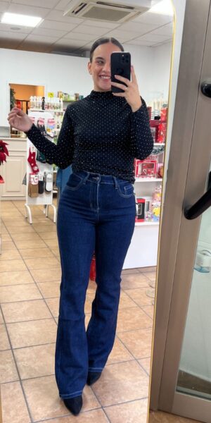 Camiseta Brillos Noir