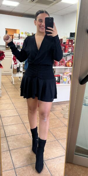 Vestido Zara Brillos