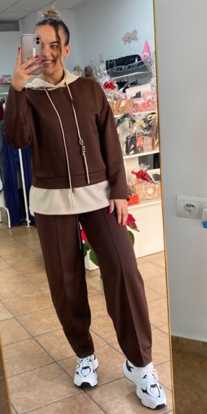 Pantalón Zara Chocolate