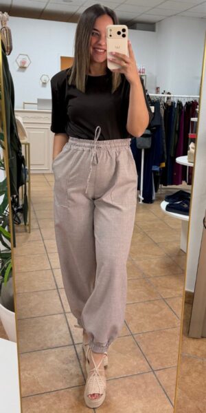 Camiseta Chocolate Hombreras