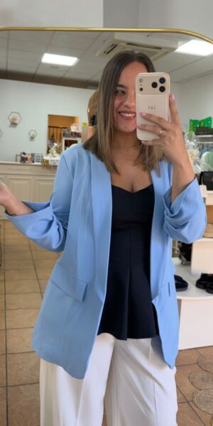 Blazer Celeste