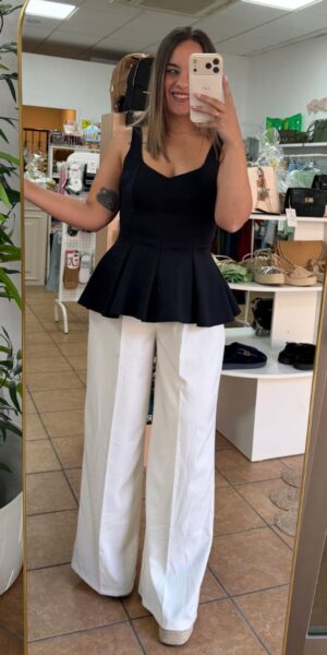 Camiseta Volante Marina