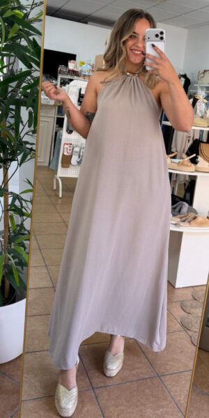 Vestido Taupe
