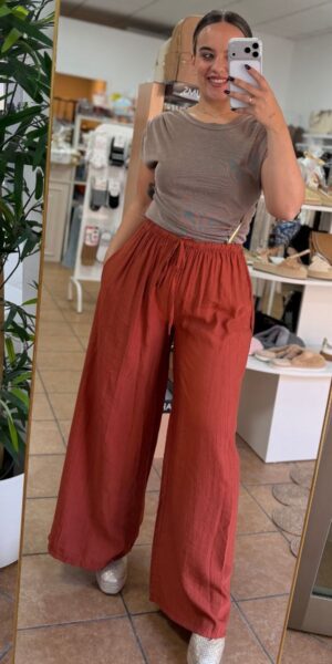 Camiseta Lagrima Marron