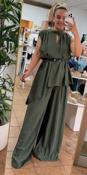 Conjunto Kaki Cinturon