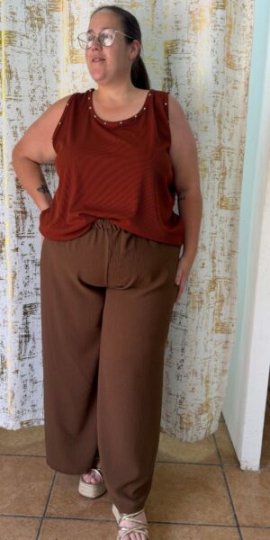 Camiseta Teja Curvy