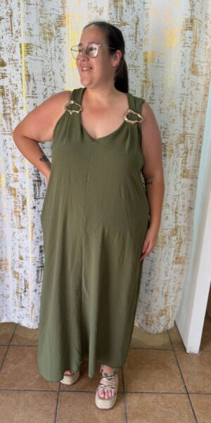 Vestido Kaki Curvy