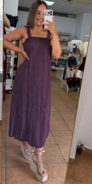 Vestido Morado