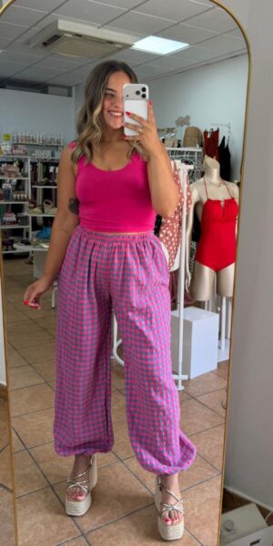 Top fucsia