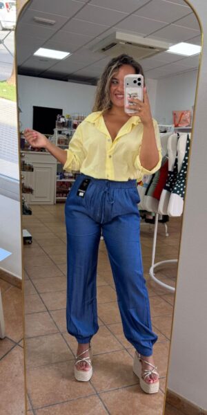 blusa amarilla