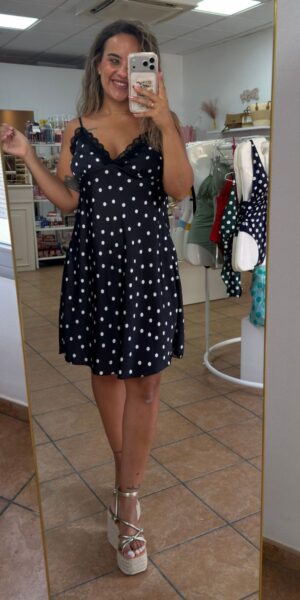Vestido Lunares Noir