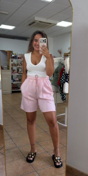 Pantalón Deportivo Rosa