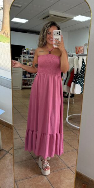 Vestido Rosa Piedra