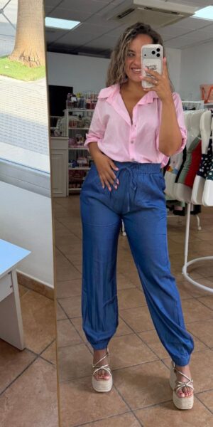 Blusa Rosa