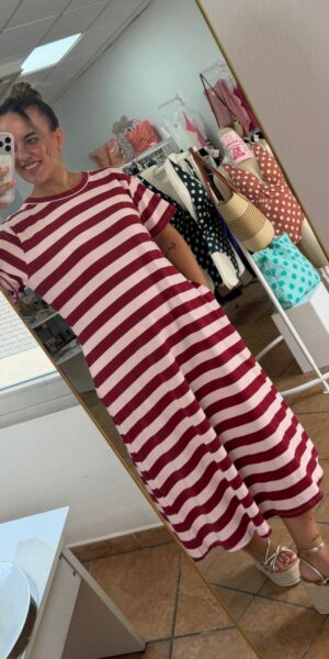 Vestido Rayas RB