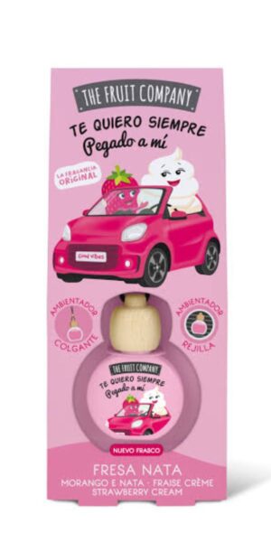 Ambientador Coche Fresa y Nata