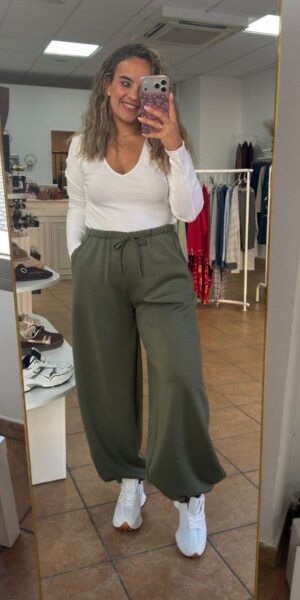 Pantalón Chandal Kaki