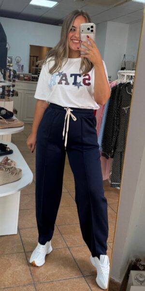 Pantalon Chandal Marino